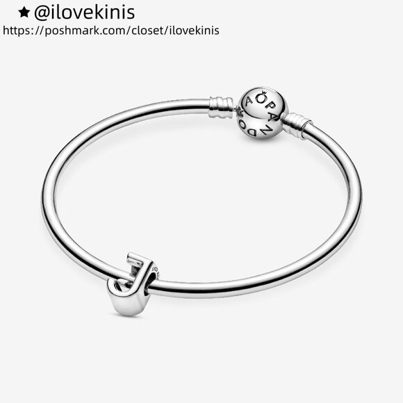 Pandora Letter J Alphabet Charm - Picture 4 of 6